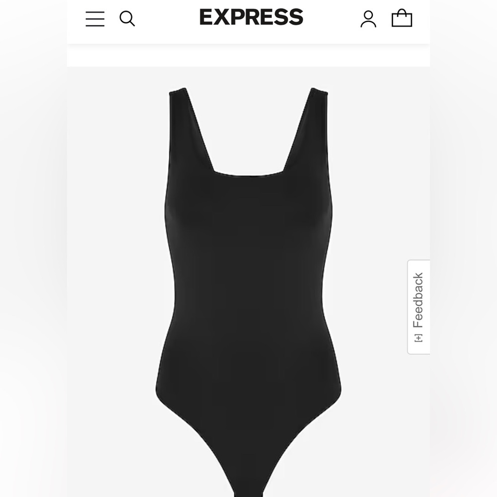 Black Express Body Suit -High Compression